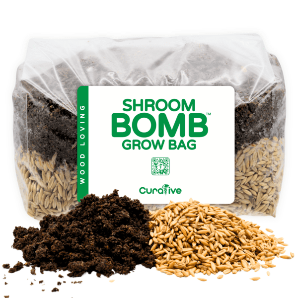 5 Pound Wood Mushroom Grow Bag. Shroom Bomb.